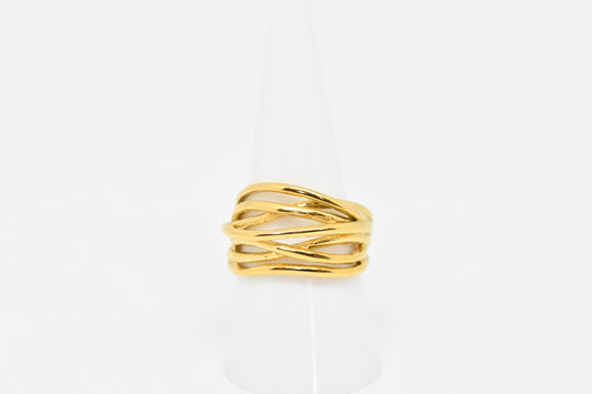 Anello Golden Flow